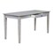 International Concepts Writing Desk with Drawer, Large 26 in D X 26 H, 30 W X Hardwood, Washed Gray Taupe OF09-42 - alternate 2